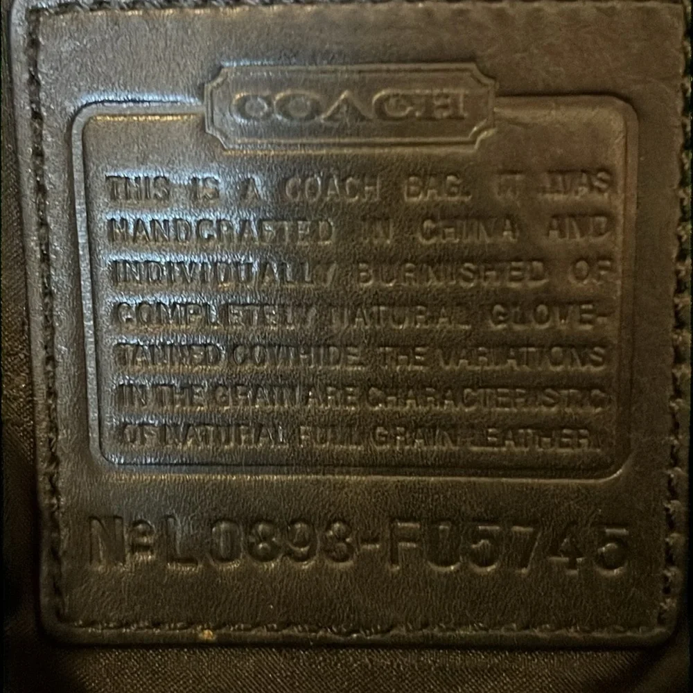 Coach good used